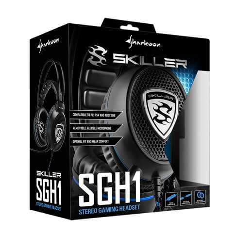 Embalagem - Headset Sharkoon Skiller SGH1
