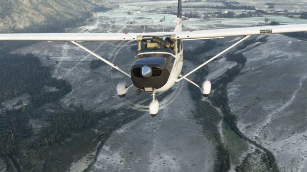 Avião Microsoft Flight Simulator