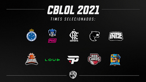 Times para o CBLoL 2021