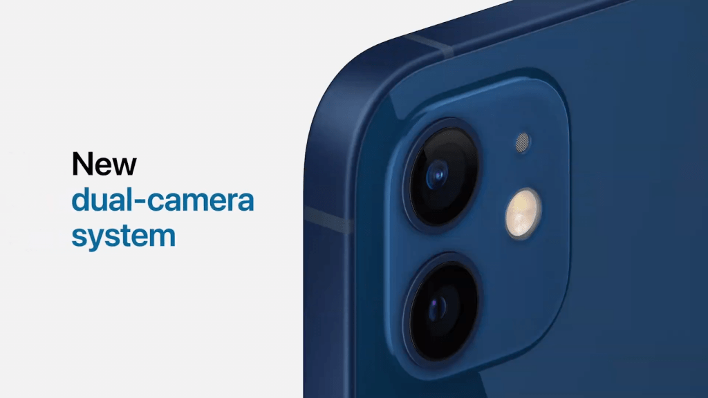Câmeras iPhone 12