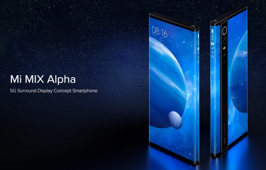 Mi Mix Alpha - Celular dobrável da Xiaomi