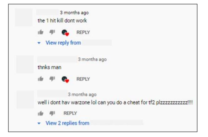 Comentários em vídeo de hack para Call of Duty: Warzone