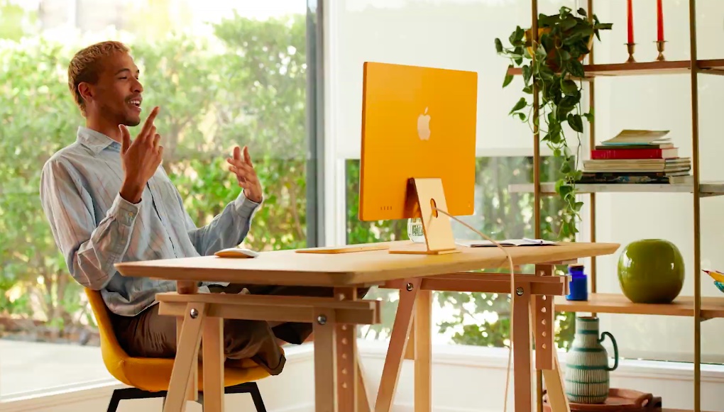 Apple apresenta novo iMac: colorido, mais fino e com chip M1
