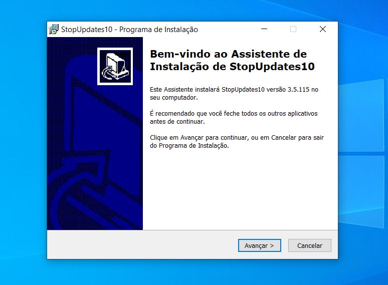 Como bloquear as atualizações do Windows 10 - Passo 2