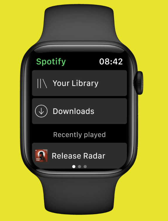 Spotify libera download de músicas direto no Apple Watch