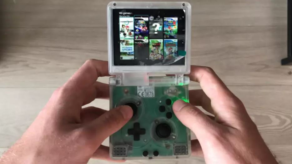 Nintendo Wii é modificado e vira um Game Boy