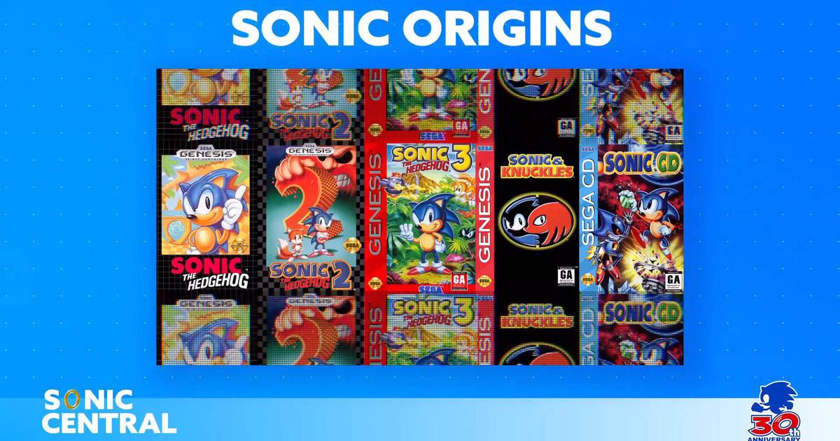Sonic Origins: lançamento da coletânea é marcado para junho - Tangerina