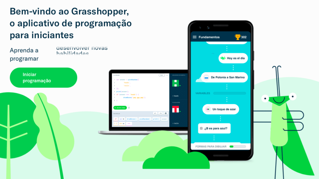 Grasshopper: app gratuito do Google para programação está disponível em português