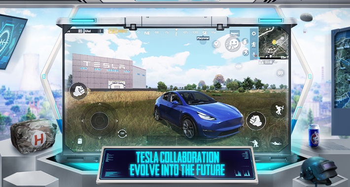 Patch 1.5 de PUBG Mobile permite fabricar carros da Tesla