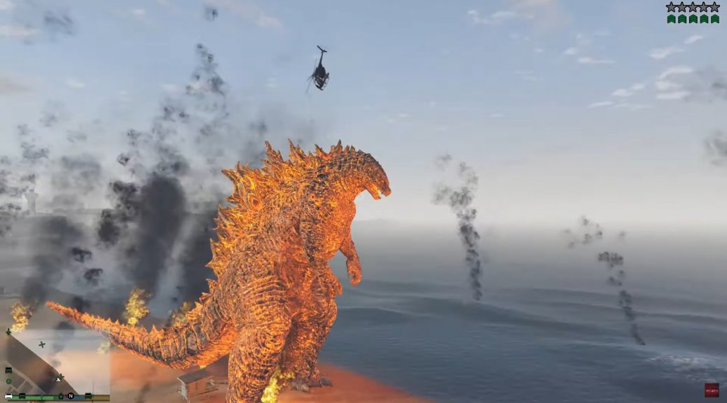 Godzilla em GTA V