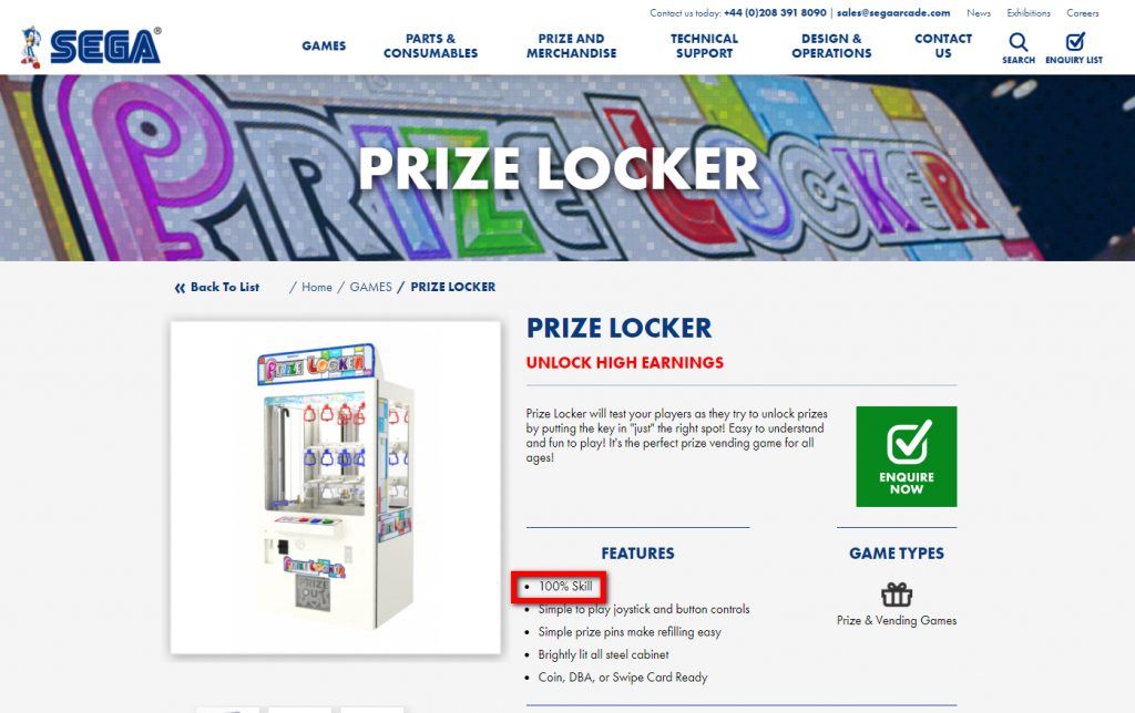 Sega Prize Locker