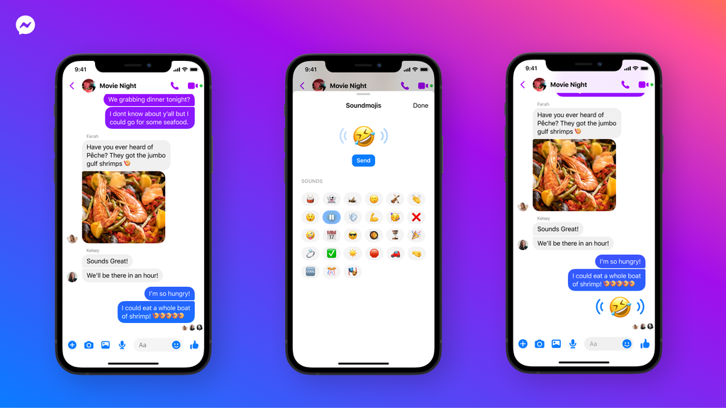 Soundmojis criam sons para emojis no Facebook Messenger
