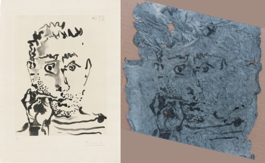 Obra de Picasso é queimada para ser 'eternizada' como NFT