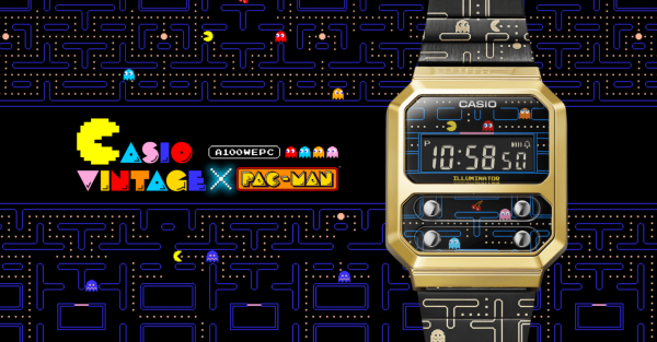 Pac-Man é tema de novo relógio vintage da Casio