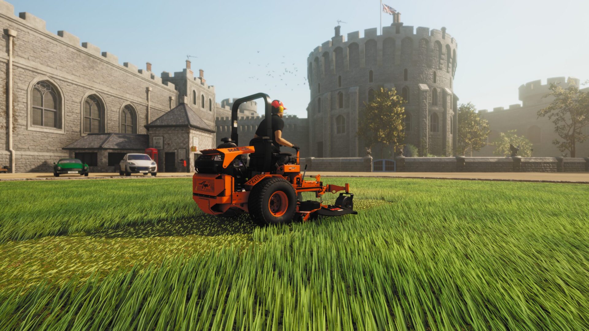 Lawn Mowing Simulator é simulador 'zen' de cortar grama