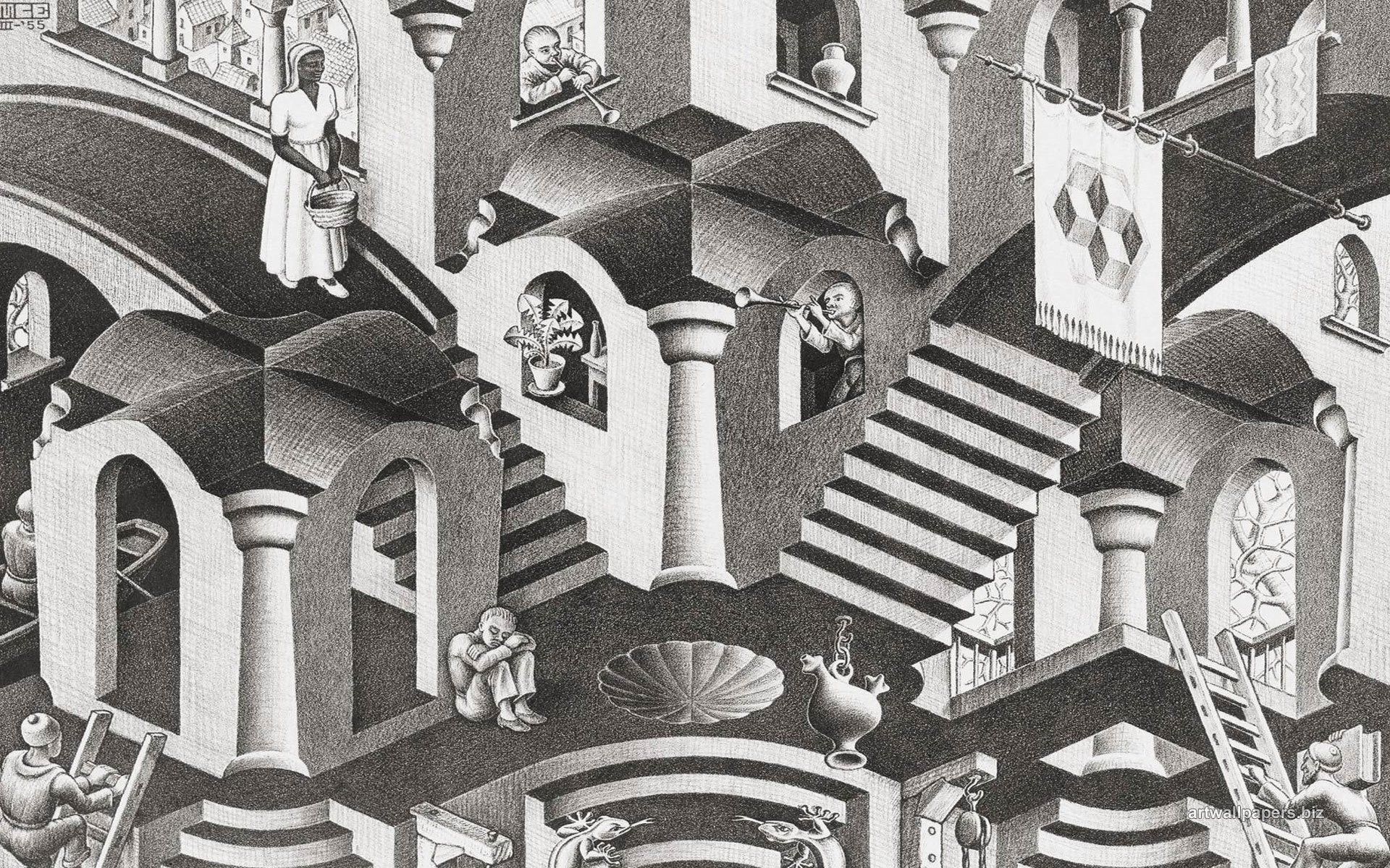 Inspirado em Escher, jogador cria corredor infinito em Animal Crossing