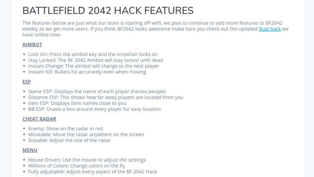 Battlefield 2042 - hacks