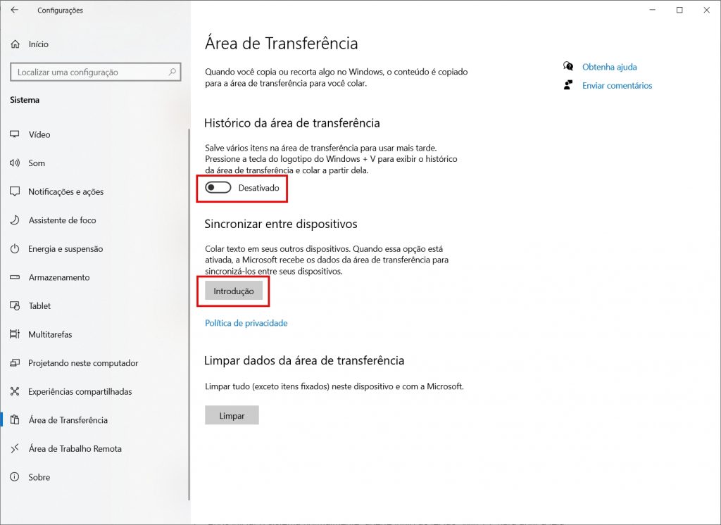 Como compartilhar a área de transferência entre o Windows e o Android (Windows) - Passo 3