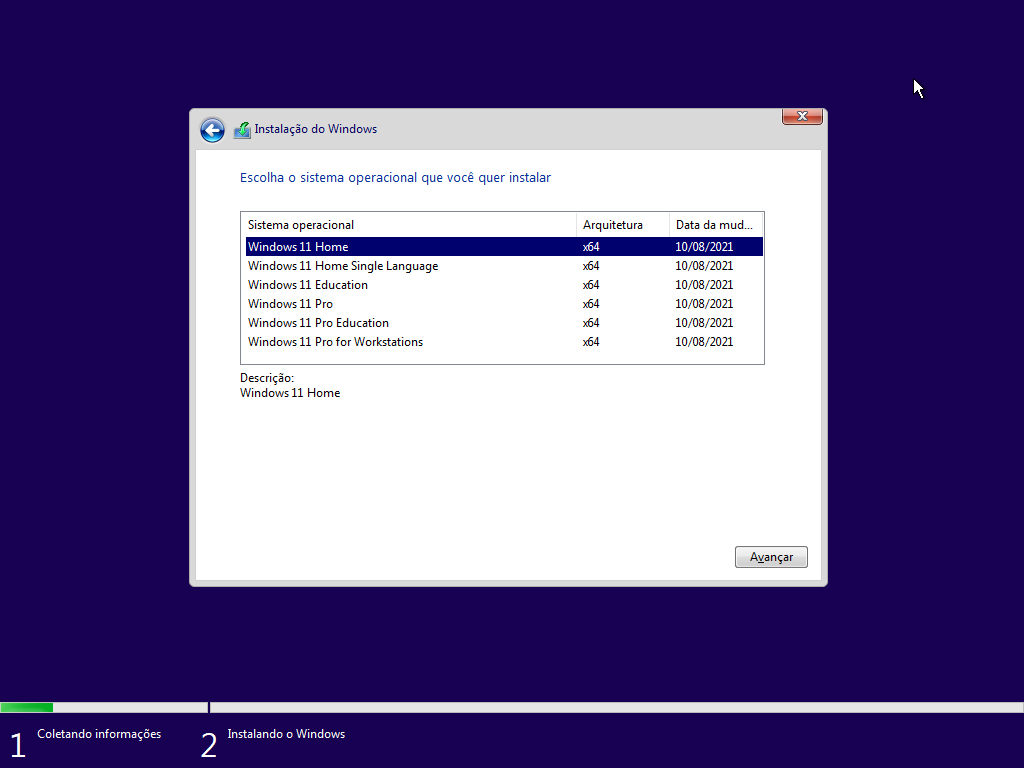 Como fazer uma instalação limpa do Windows 11 - Passo 4