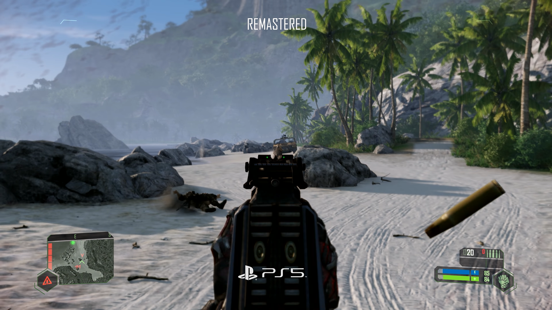 Gameplay do Crysis Remastered Trilogy no PS5