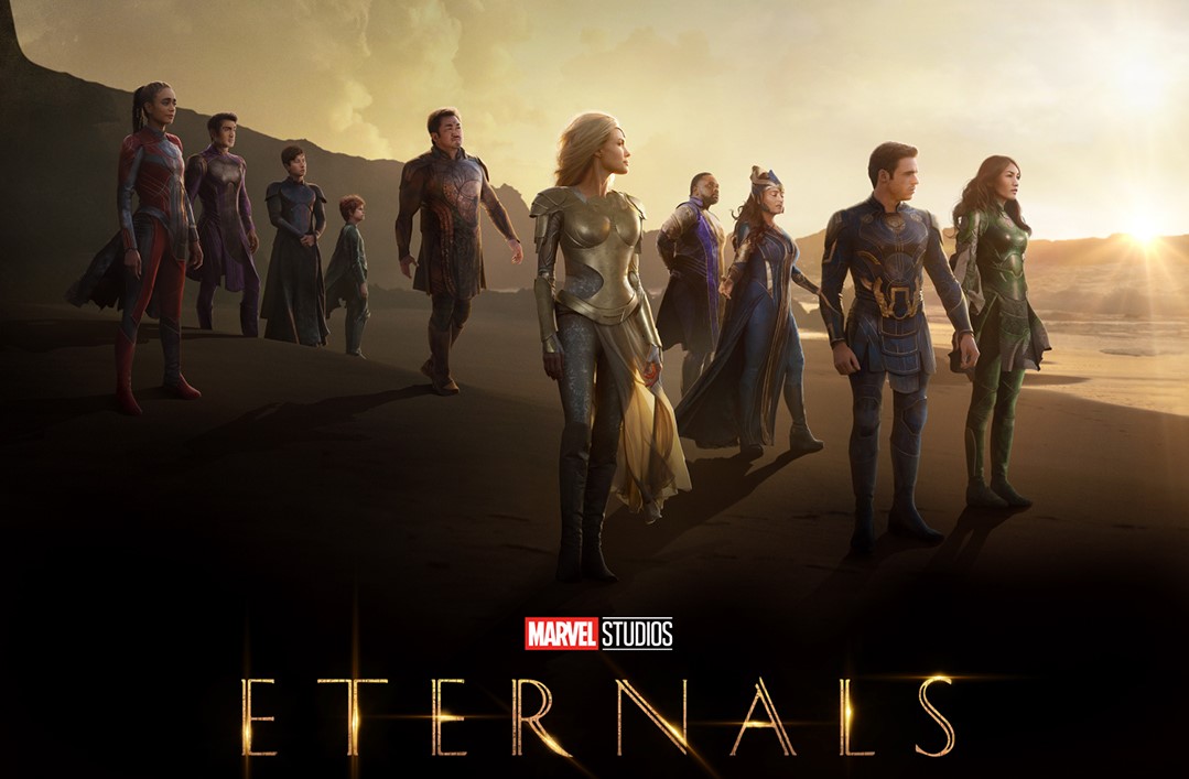 Eternos ganha trailer final e explica por que heróis não lutaram contra Thanos