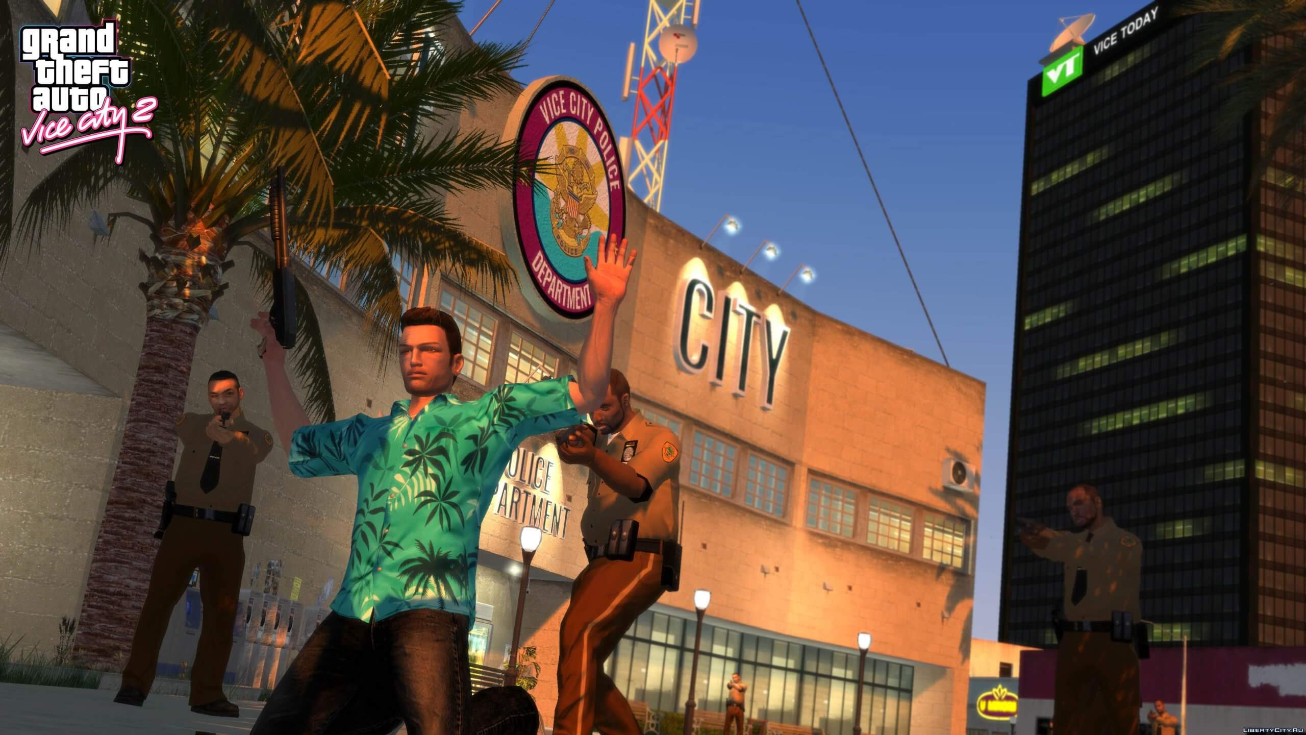 Imagem do remake de GTA VIce City