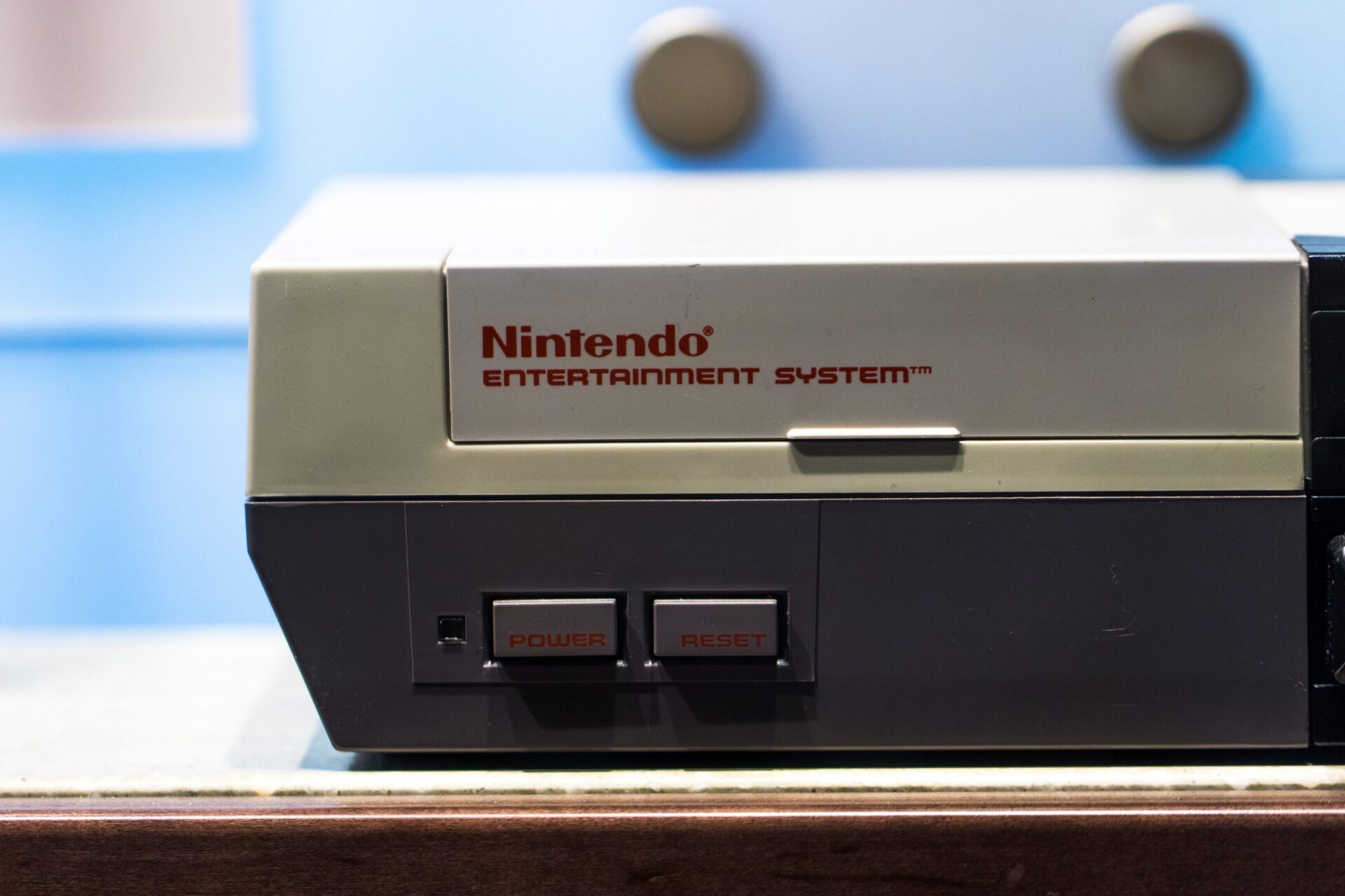Imagem de videogame antigo da Nintendo