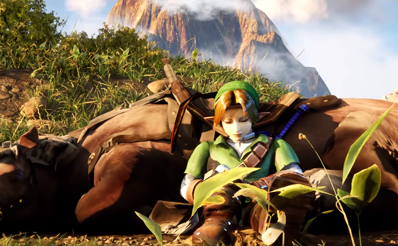 Zelda Ocarina of Time também ganha remake de fã na Unreal Engine