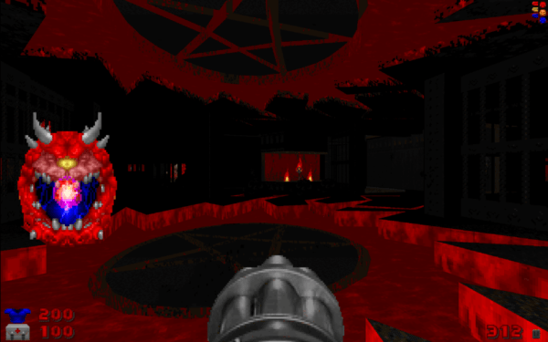 Imagem de Sigil, mod do Doom II: Hell on Earth game