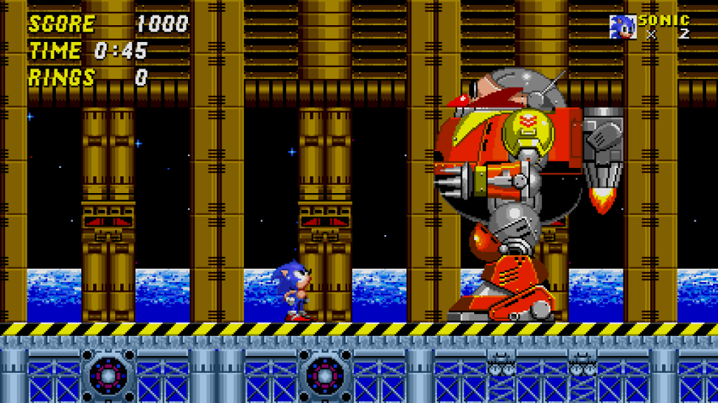 Ilustração do game Sonic 2