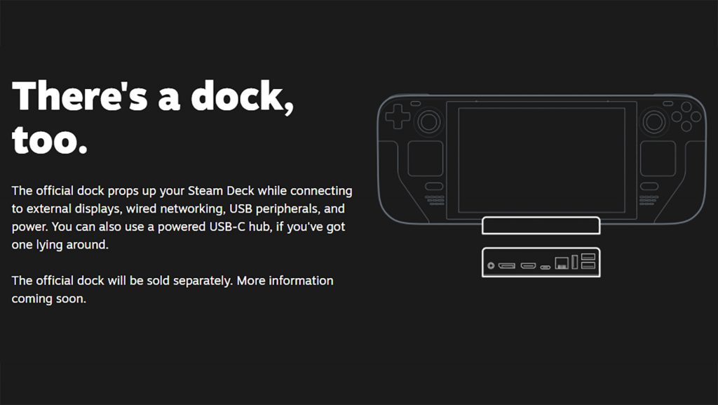 Valve diz que Steam Deck não vai rodar mais rápido no dock