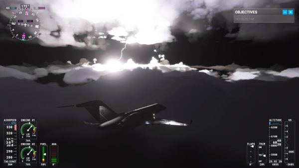 Imagens do game Microsoft Flight Simulator