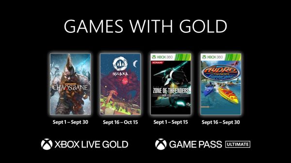 Xbox - Games With Gold - Setembro