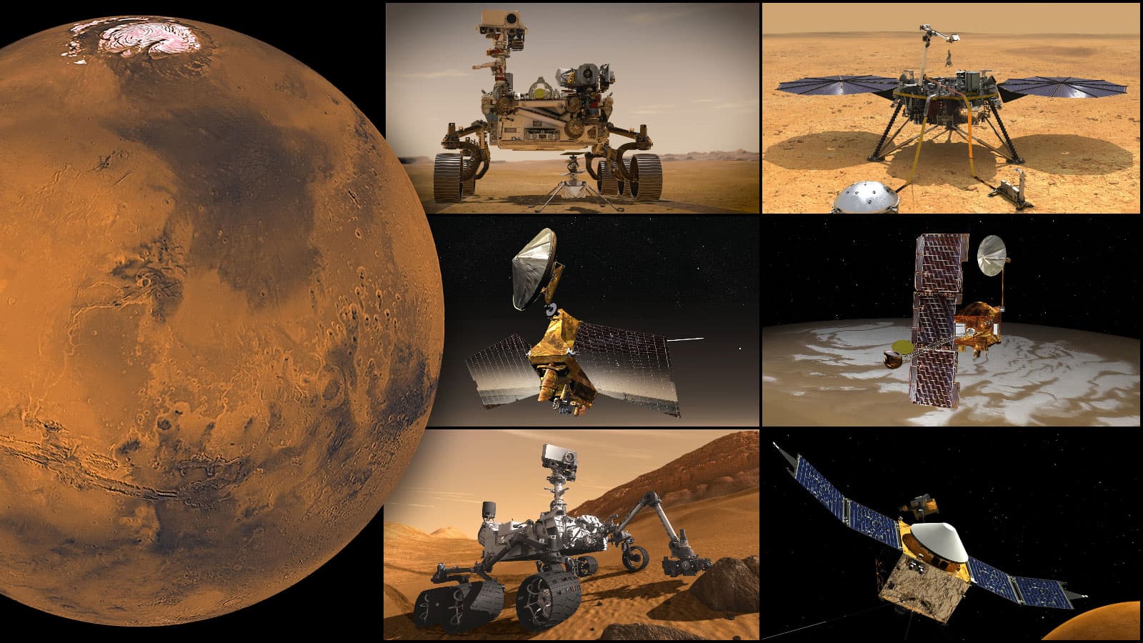 Em outubro, Nasa vai cortar contato com 7 de seus equipamentos em Marte
