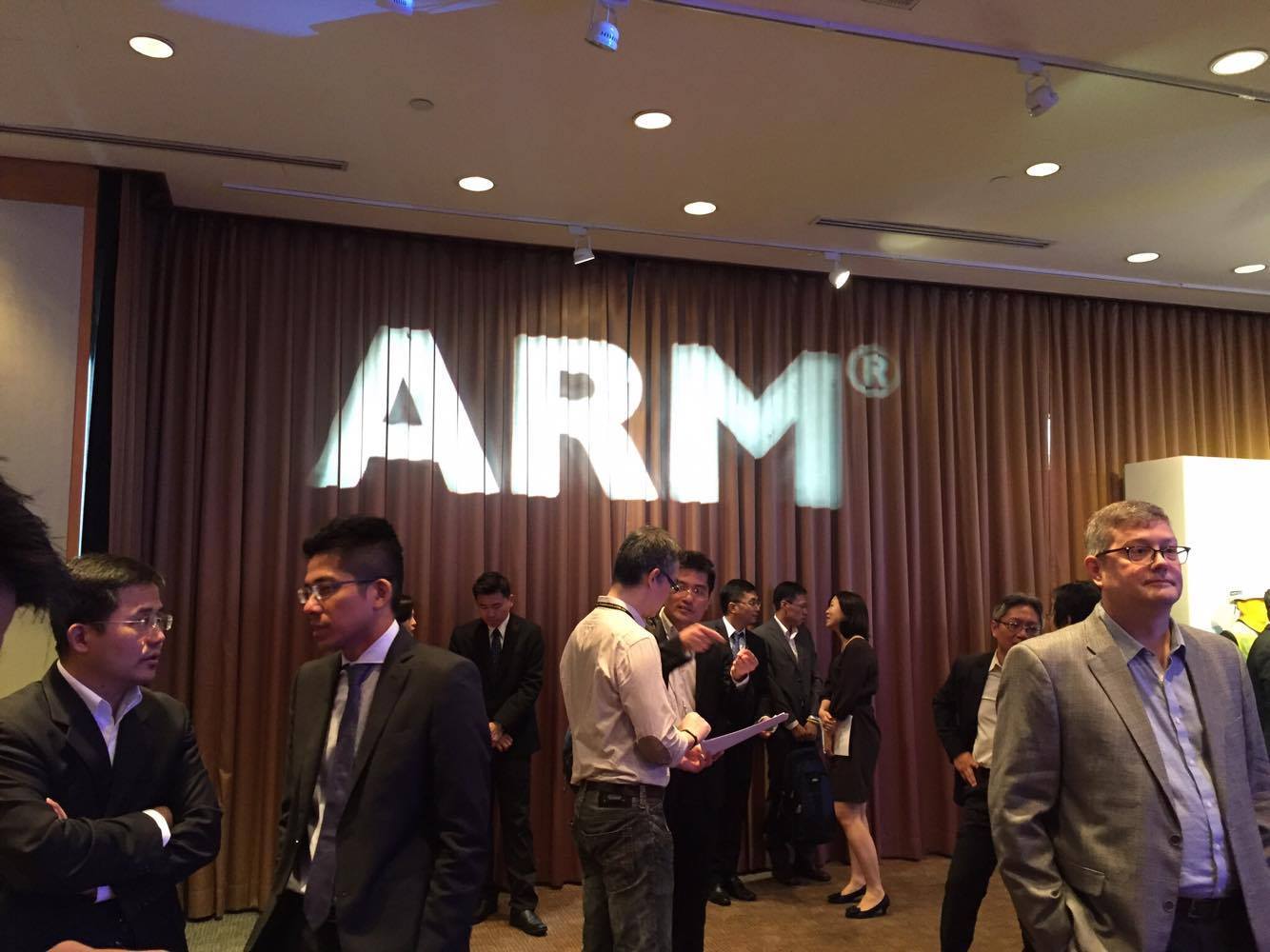 Logo da empresa Arm, que pode ser adquirida pela Nvidia