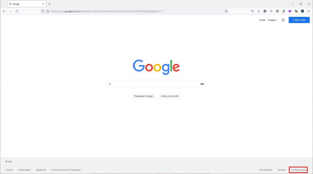 Como ativar o modo escuro do Google - Passo 1