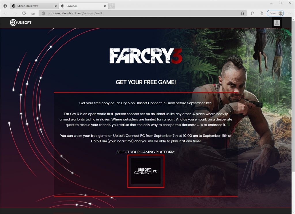 Como obter o Far Cry 3 de graça - Passo 2