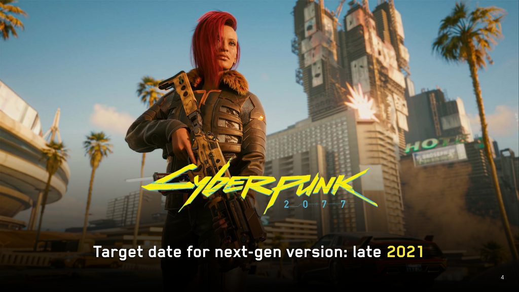 Previsão de atualização de Cyberpunk 2077 para os consoles de nova geração