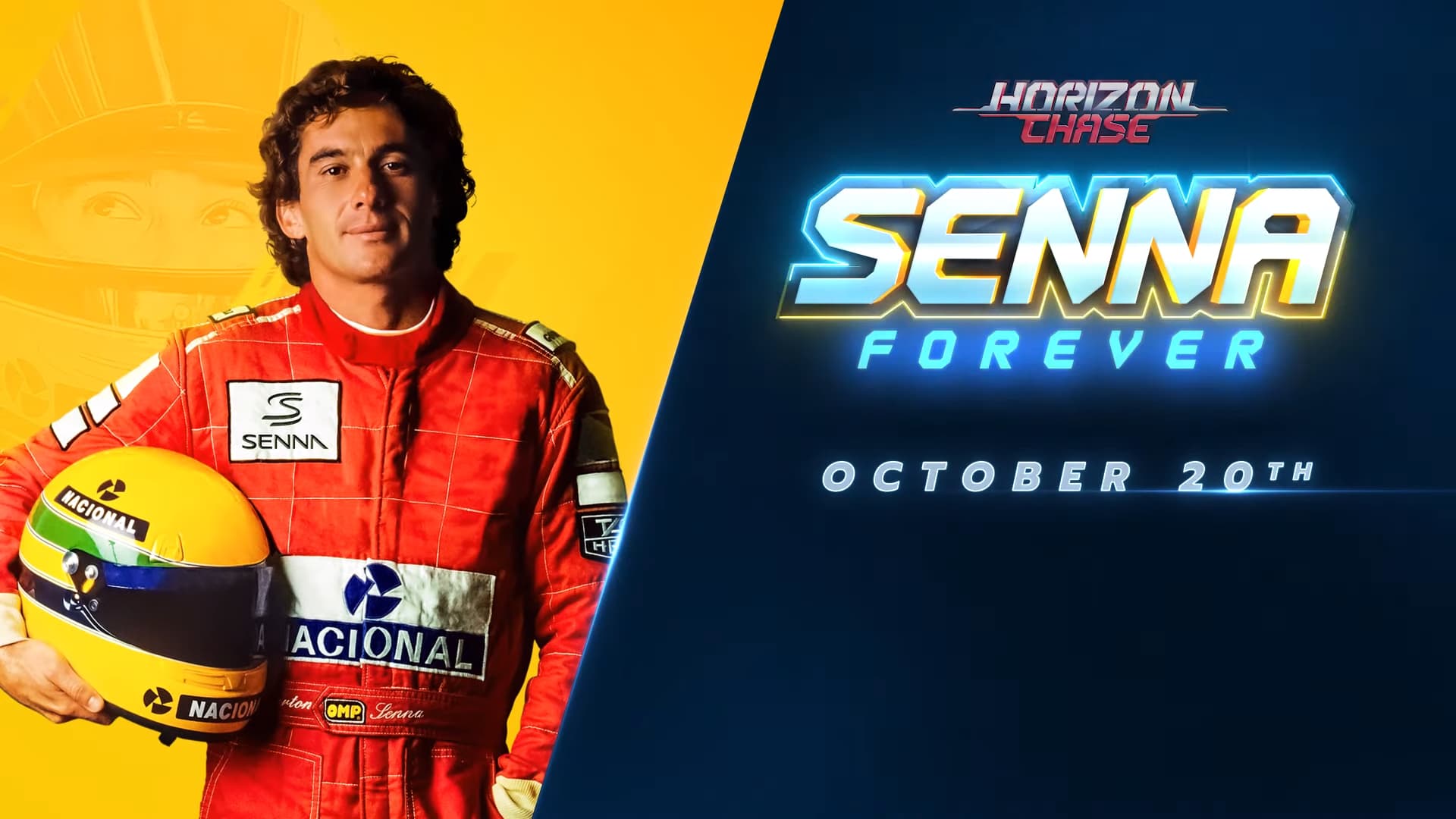 Horizon Chase ganha DLC com Ayrton Senna em 20 de outubro