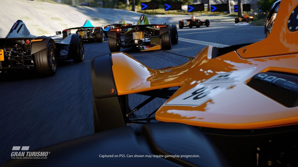 Screen do jogo Gran Turismo 7 para PS5 e PS4