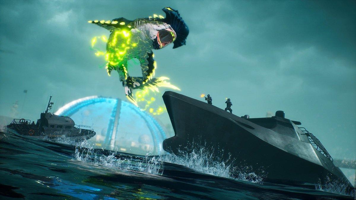 1º DLC de Maneater tem tubarão cibernético, alienígenas e muito sangue