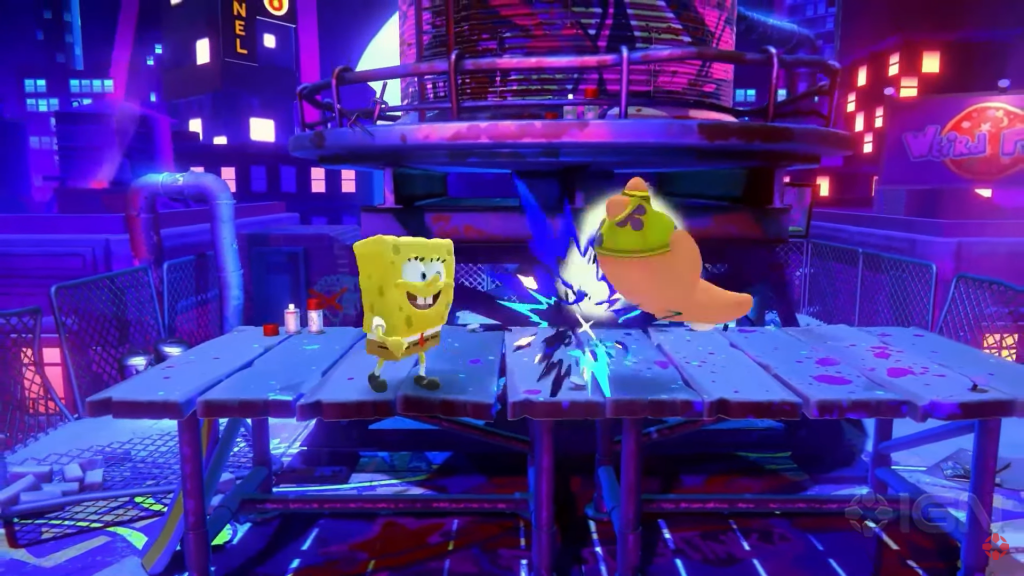 Imagem do game Nickelodeon All-Star Brawl