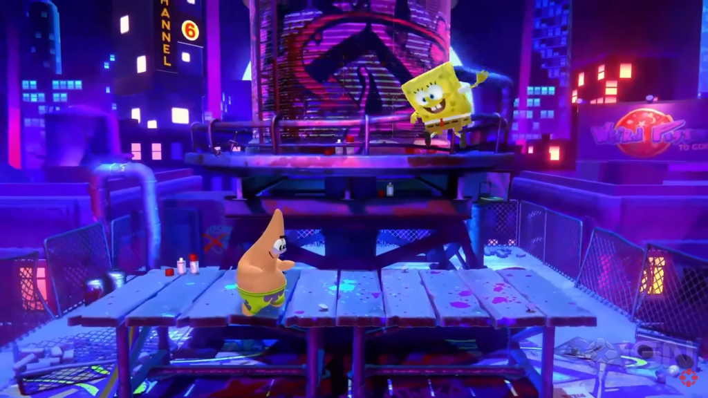 Imagem do game Nickelodeon All-Star Brawl