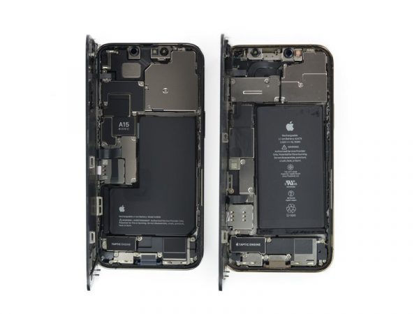 Baterias do iPhone 13 e iPhone 13 Pro