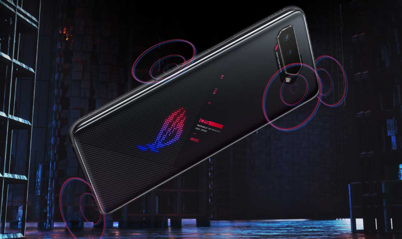 ROG Phone 5s - sistema de áudio