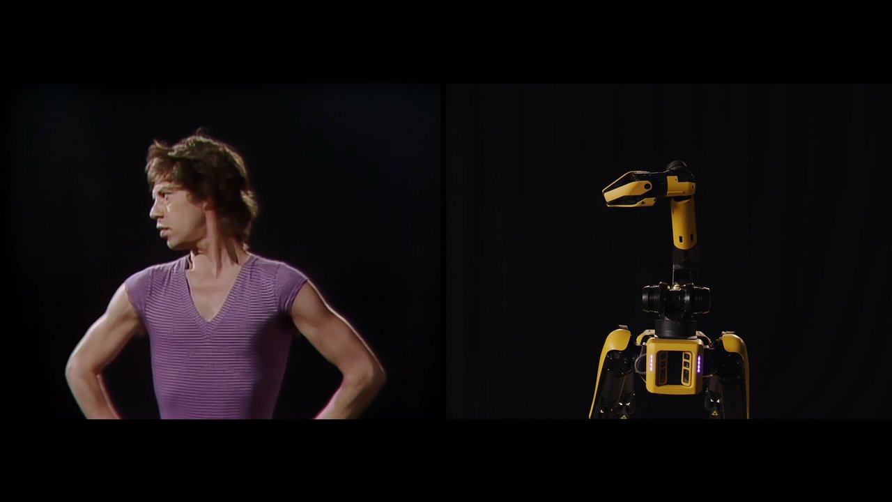 Cão-robô da Boston Dynamics dançando ao som de Rolling Stones