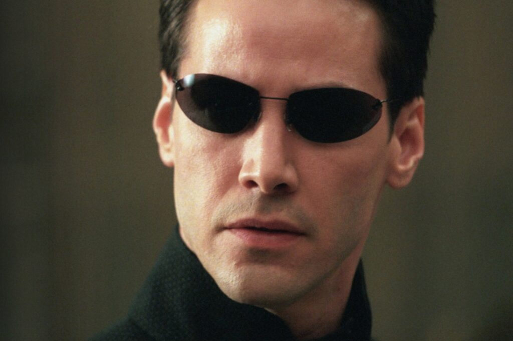 Keanu Reeves em Matrix