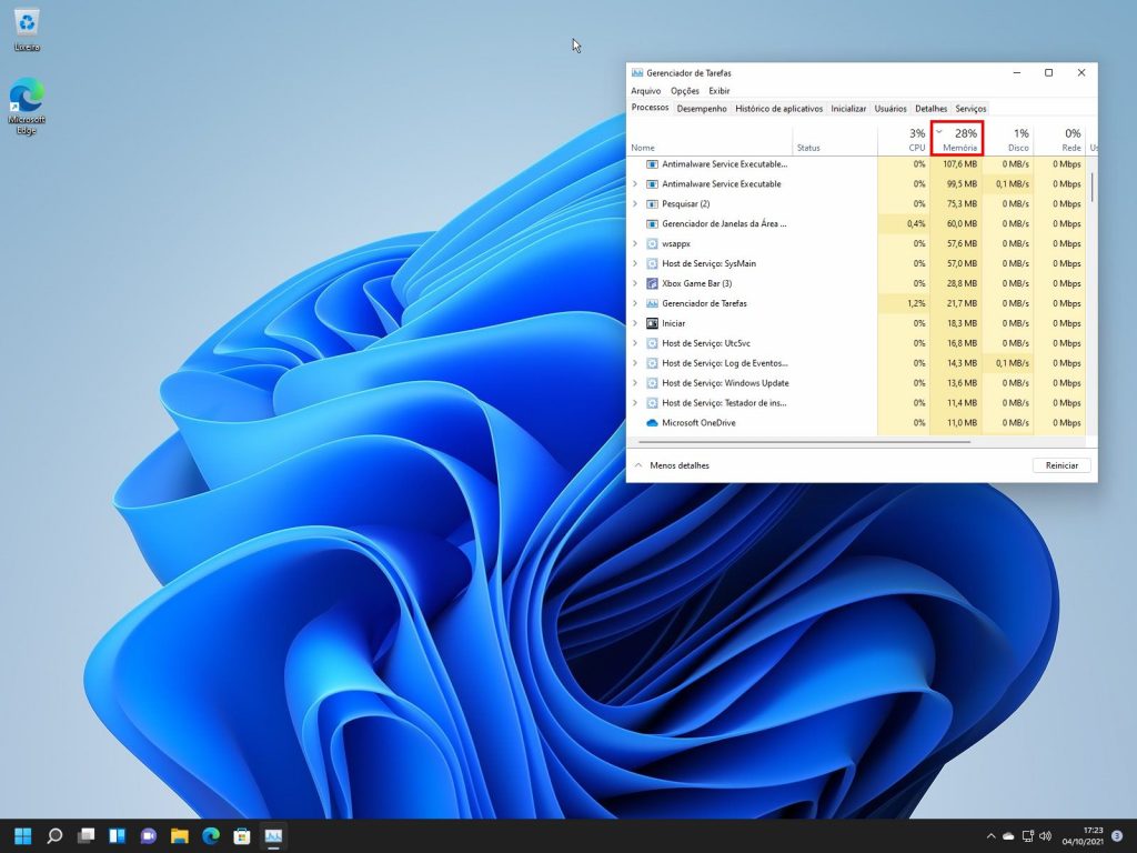 Como saber se o Windows 11 está com bug - Passo 2
