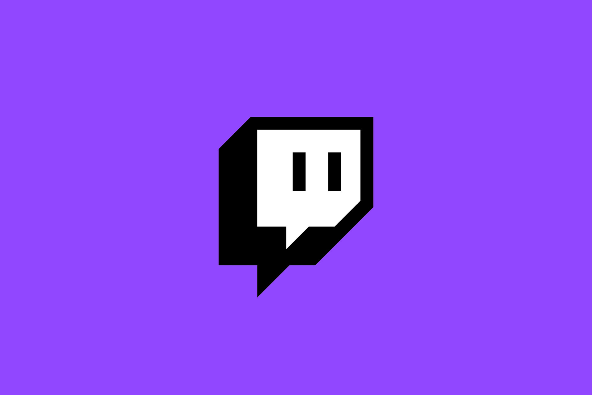 Logo da plataforma de streaming Twitch
