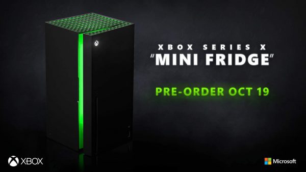 Mini geladeira Xbox Series X